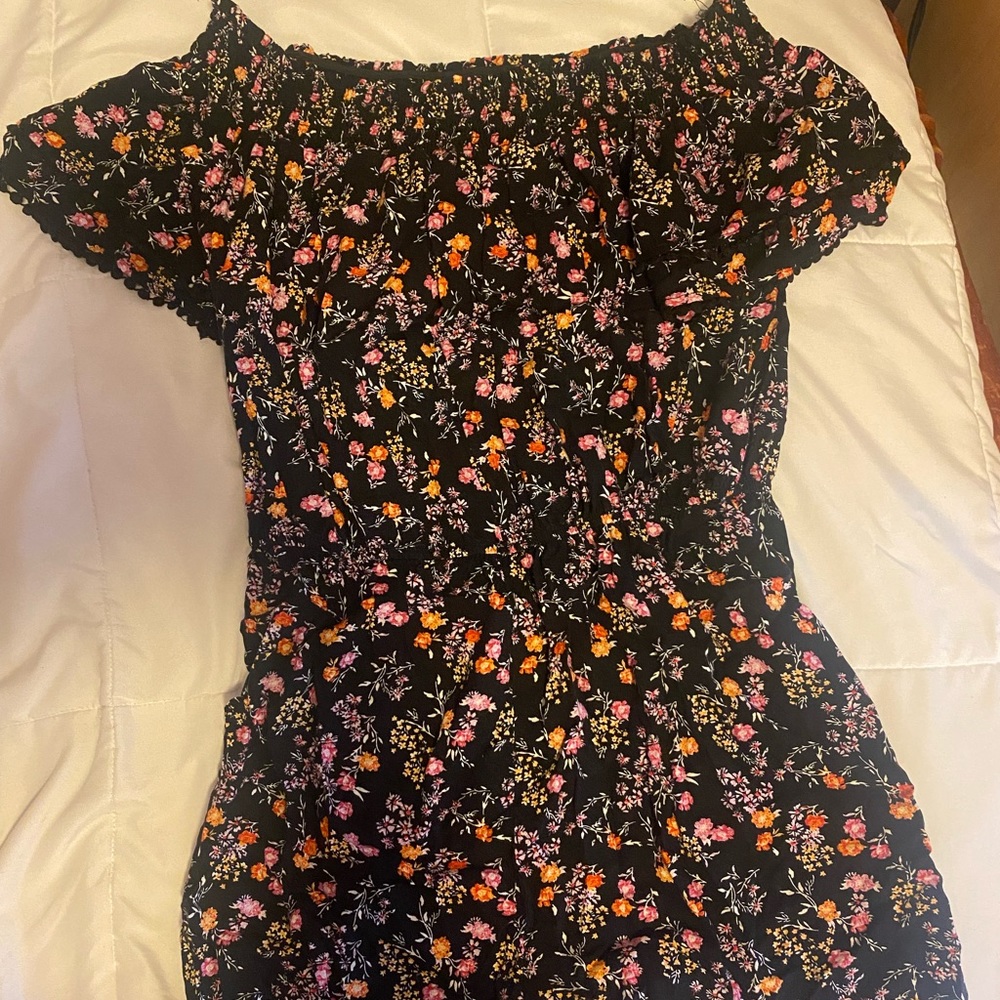 Xhilaration Size Medium Floral Romper